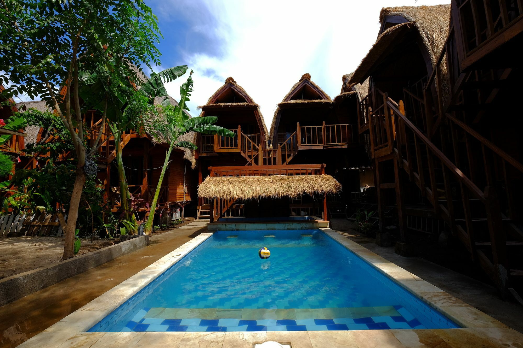 Deep House Bungalows Gili Trawangan Exterior foto